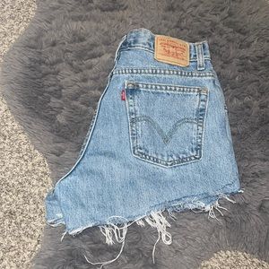 Levi’s denim shorts